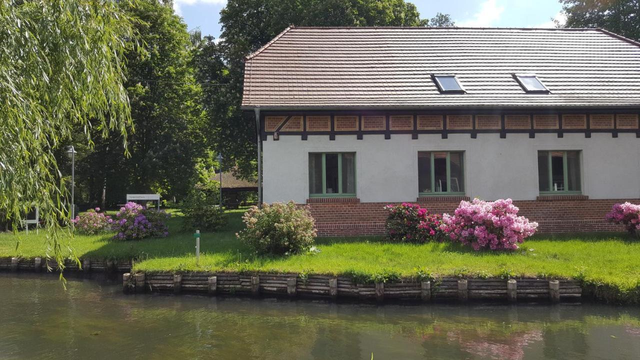 "Spreehof" Apartmenthaus In Lehde Lübbenau Exterior foto
